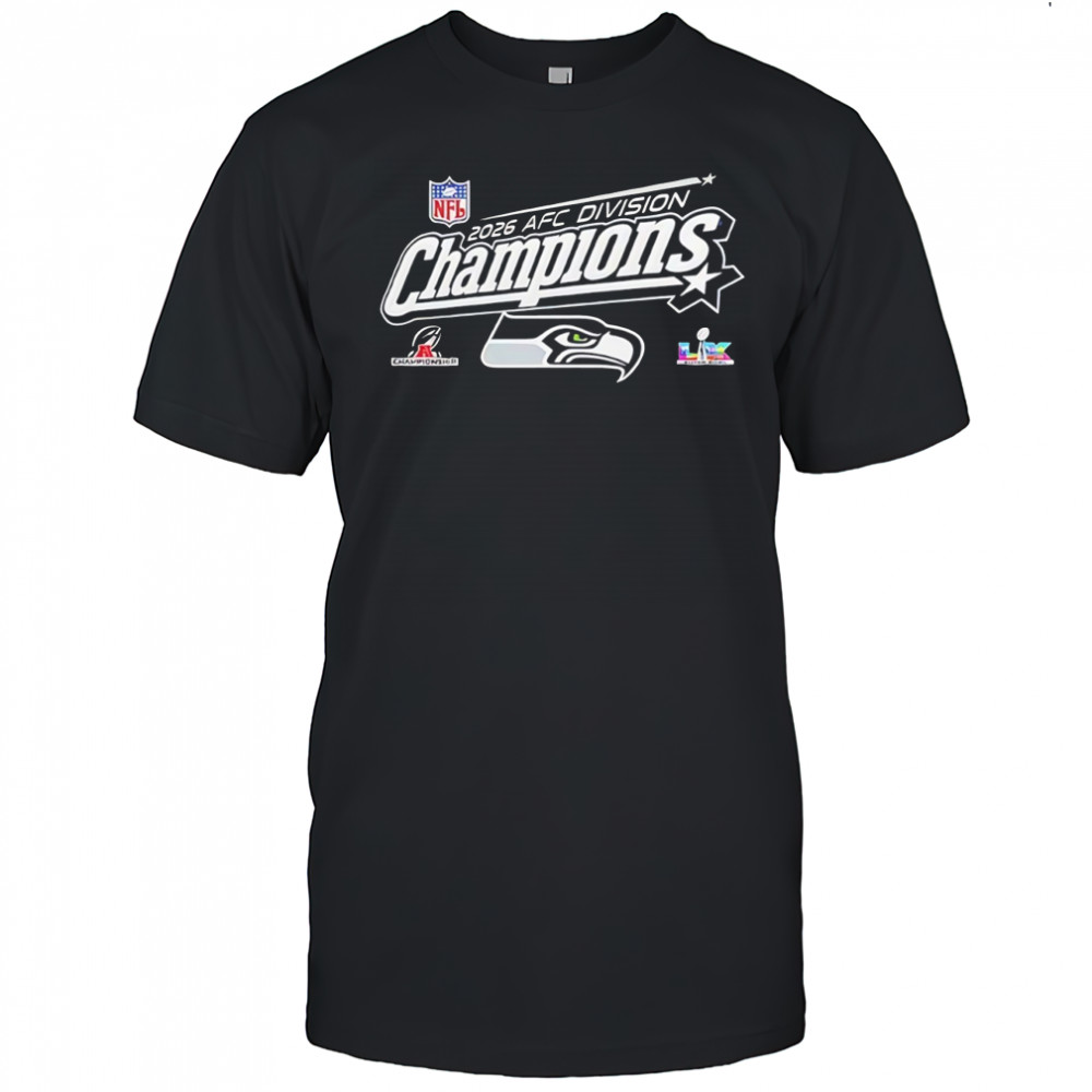 Seahawks 2026 AFC Division Champions Lix NFL shirt