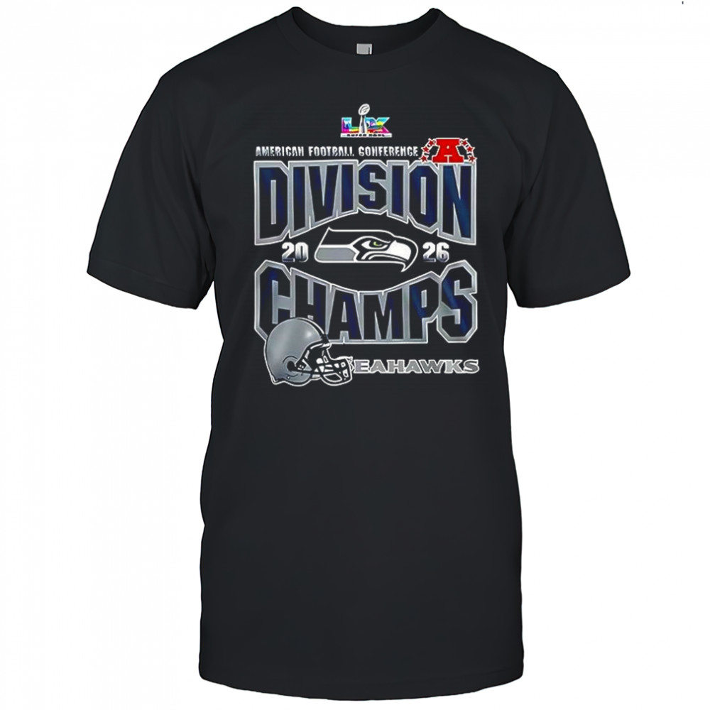 Seattle Seahawks 2026 AFC Division Champions shirt