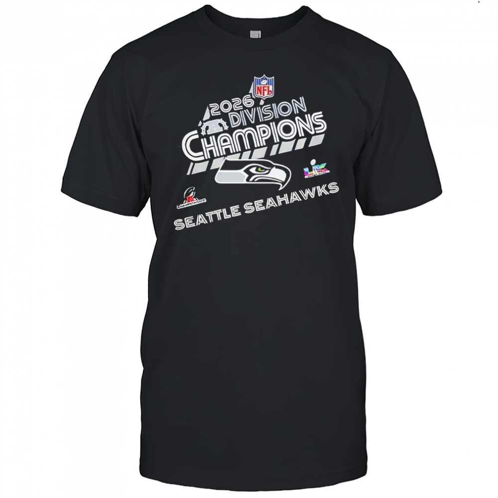 Seatttle Seahawks 2026 AFC Division Champions Lix NFL shirt