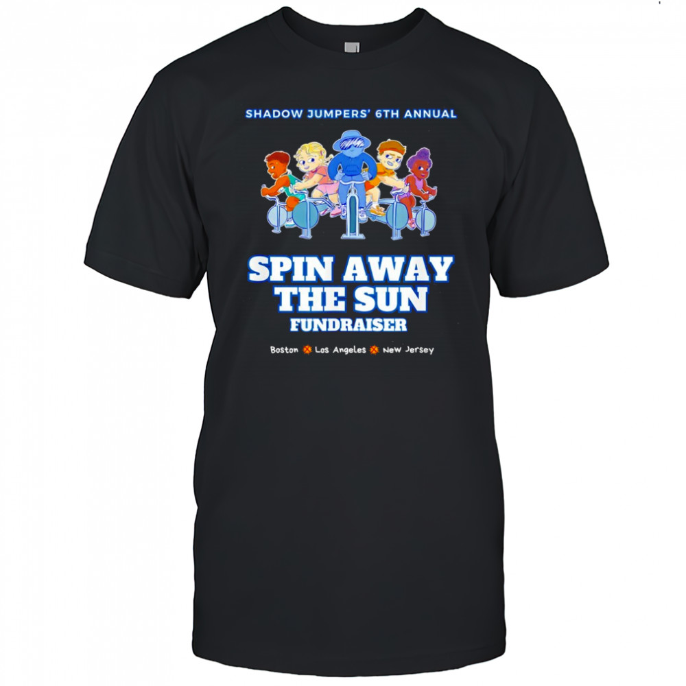 Shadow Jumpers’ 6th Annual Spin Away The Sun Fundraiser Shirt