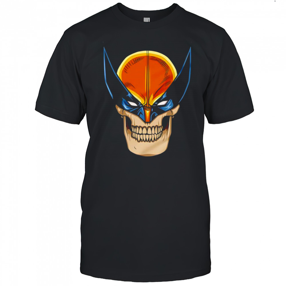 Skullverine Wolverine skull graphic shirt