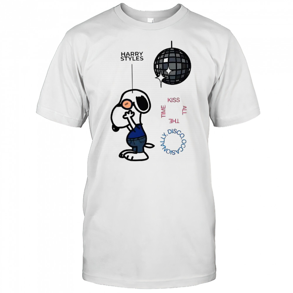 Snoopy kiss all the time disco occasionally shirt
