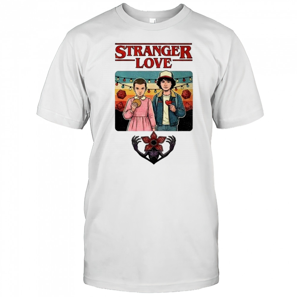 Stranger Love Retro 80s Valentine’s Day Funny Hawkins shirt