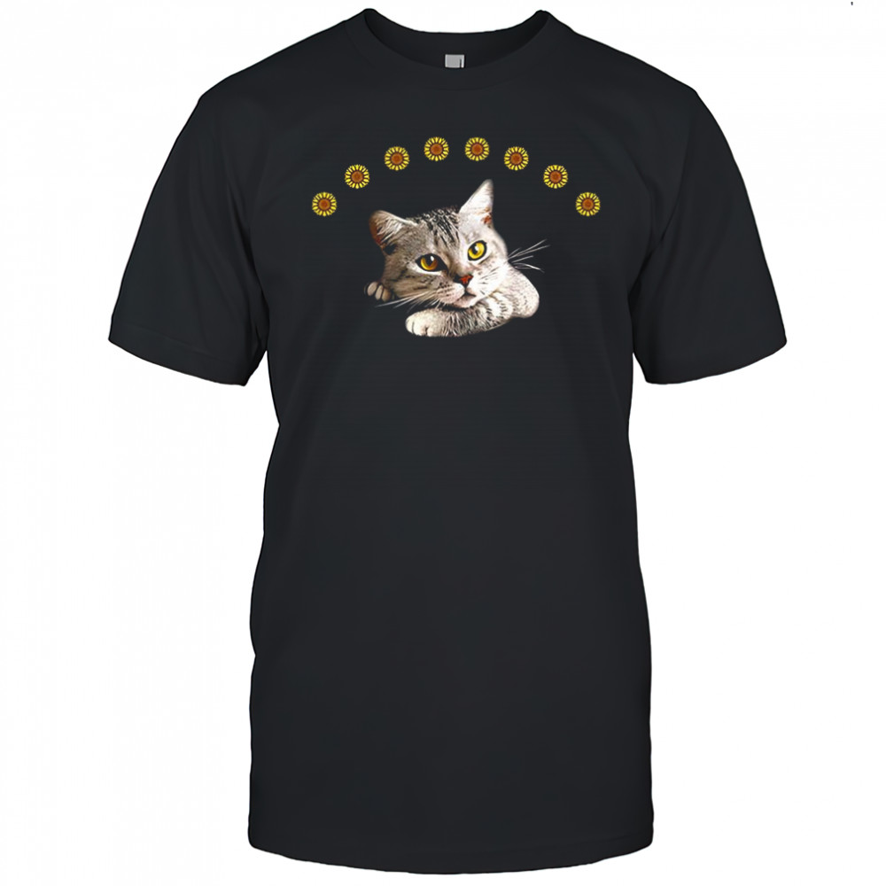 Sunflower Cat pet lover shirt