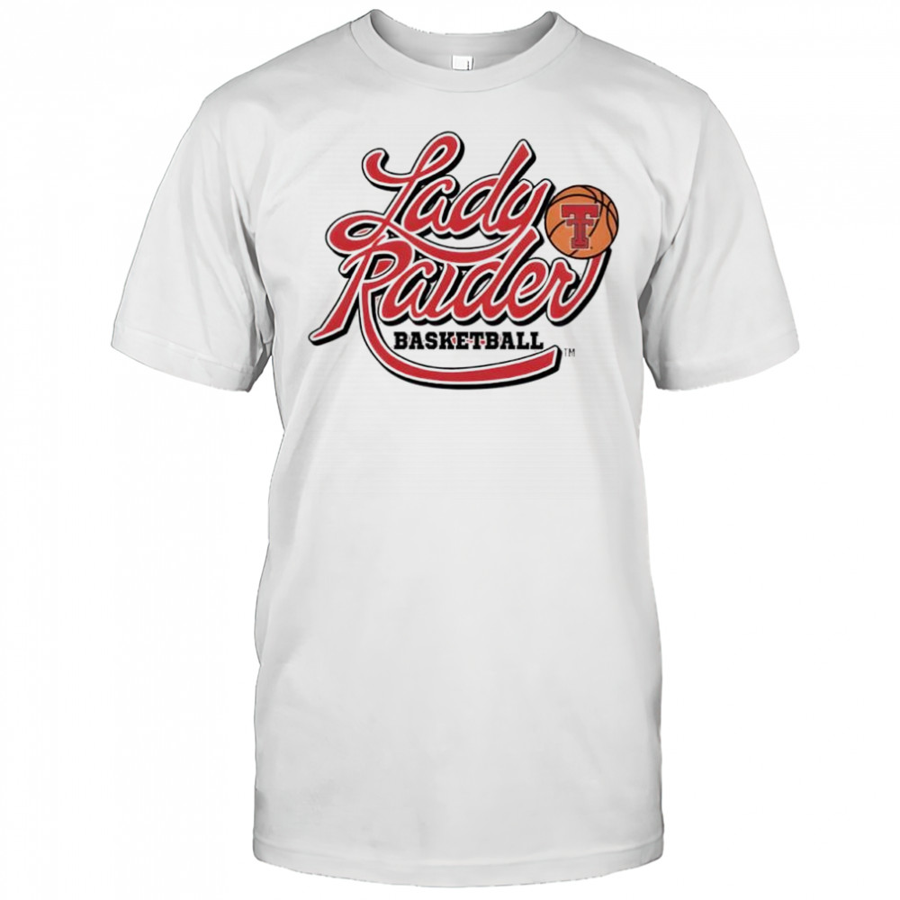 Texas Tech Lady Raiders Baskebtall Shadowed shirt