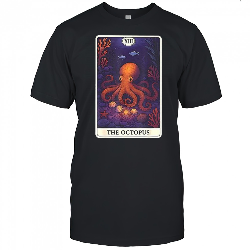 The octopus tarot card shirt