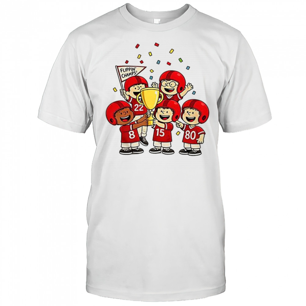 The Peanuts Flippin’ Champs Peanuts shirt