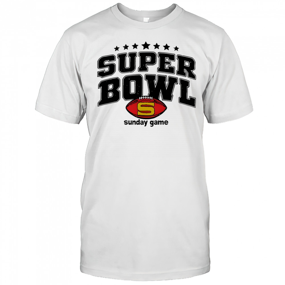 The Sunday Bowl sunday game logo shirt