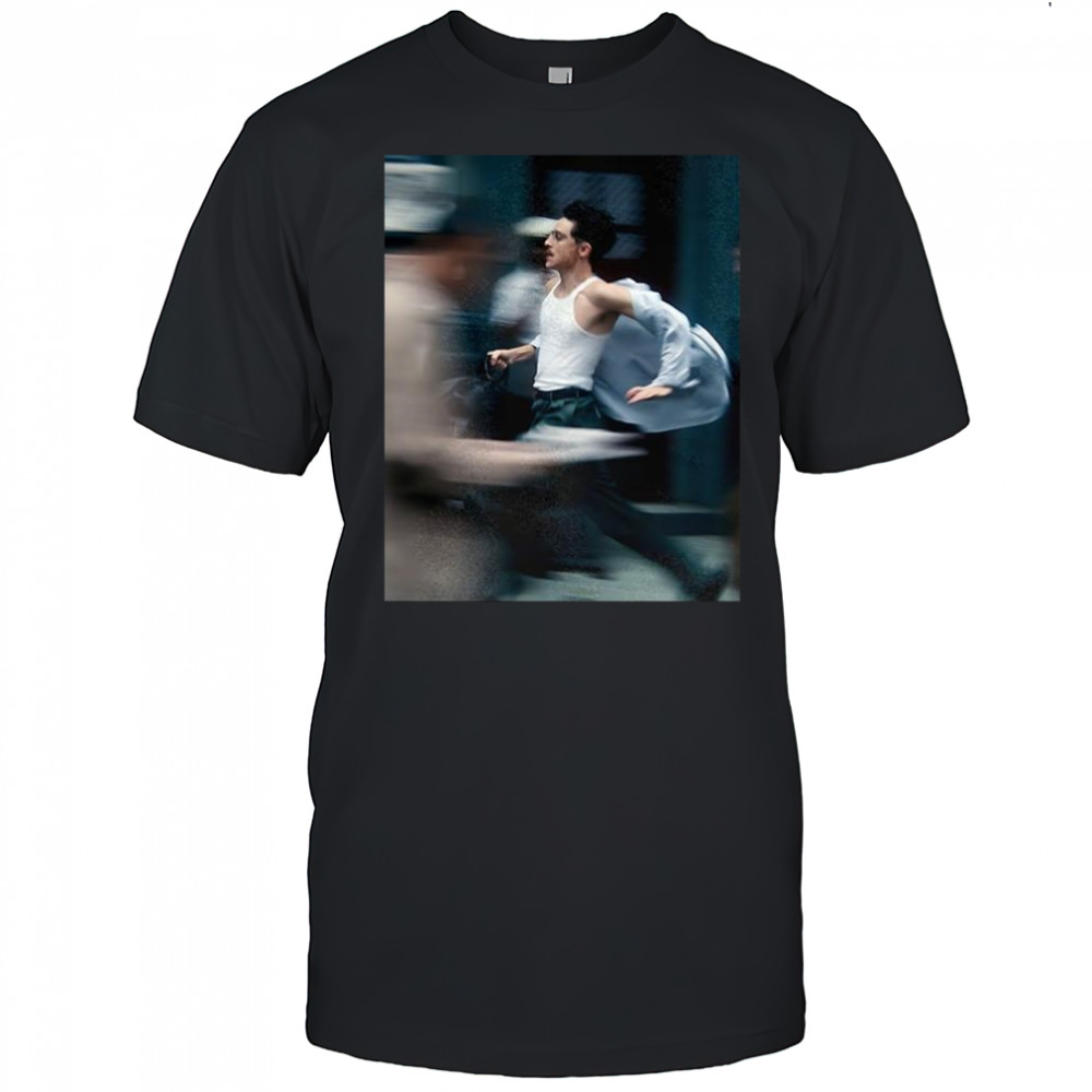 Timothee Chalamet Marty Supreme gets an iced out shirt