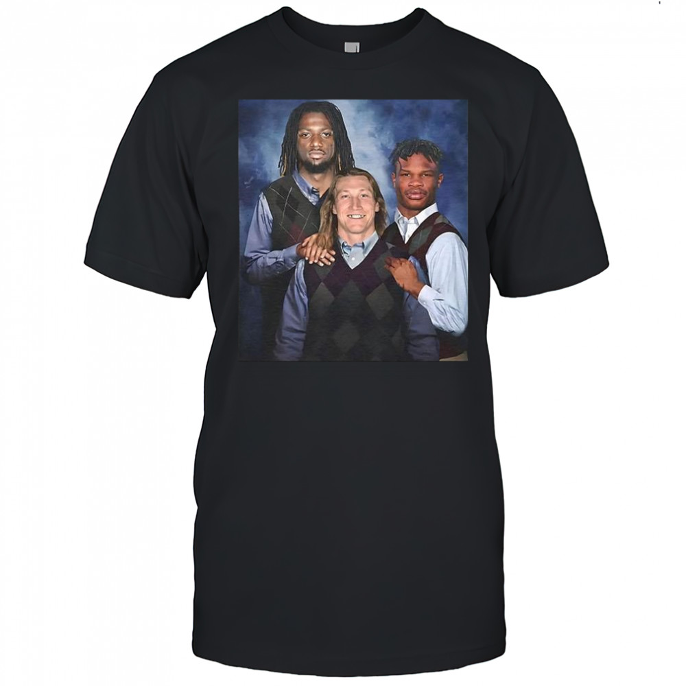 Travis Hunter Trevor Lawrence Brian Thomas Jr. Step Brothers shirt