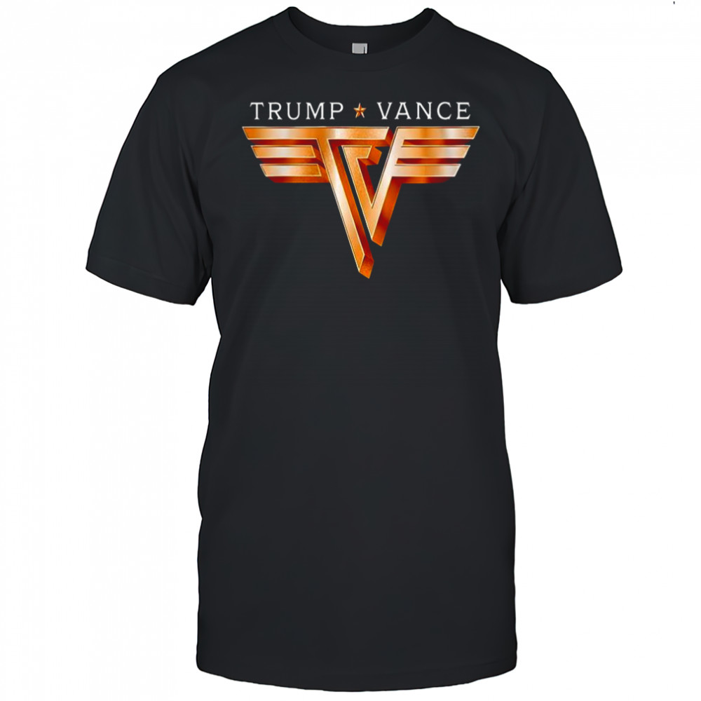 Trump Vance TV Rocker Gold logo shirt