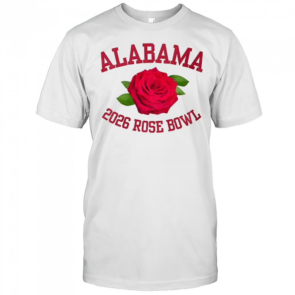 University of Alabama Crimson Tide 2026 Rose Bowl shirt