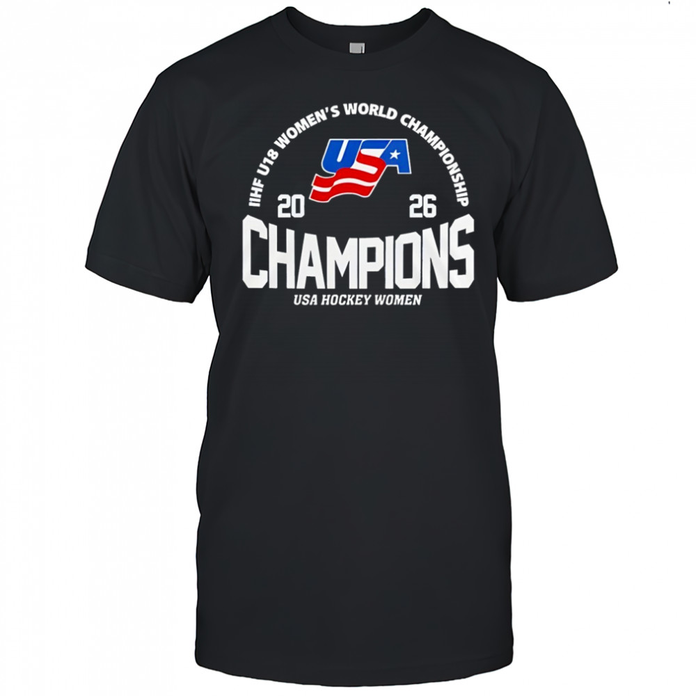 USA Hockey 2026 U18 Women’s World Champions Shirt