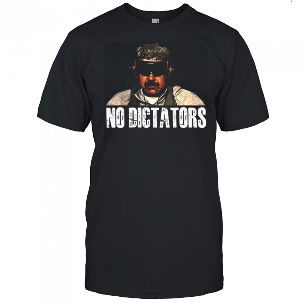 Venezuela president captured No dictator image shirt
