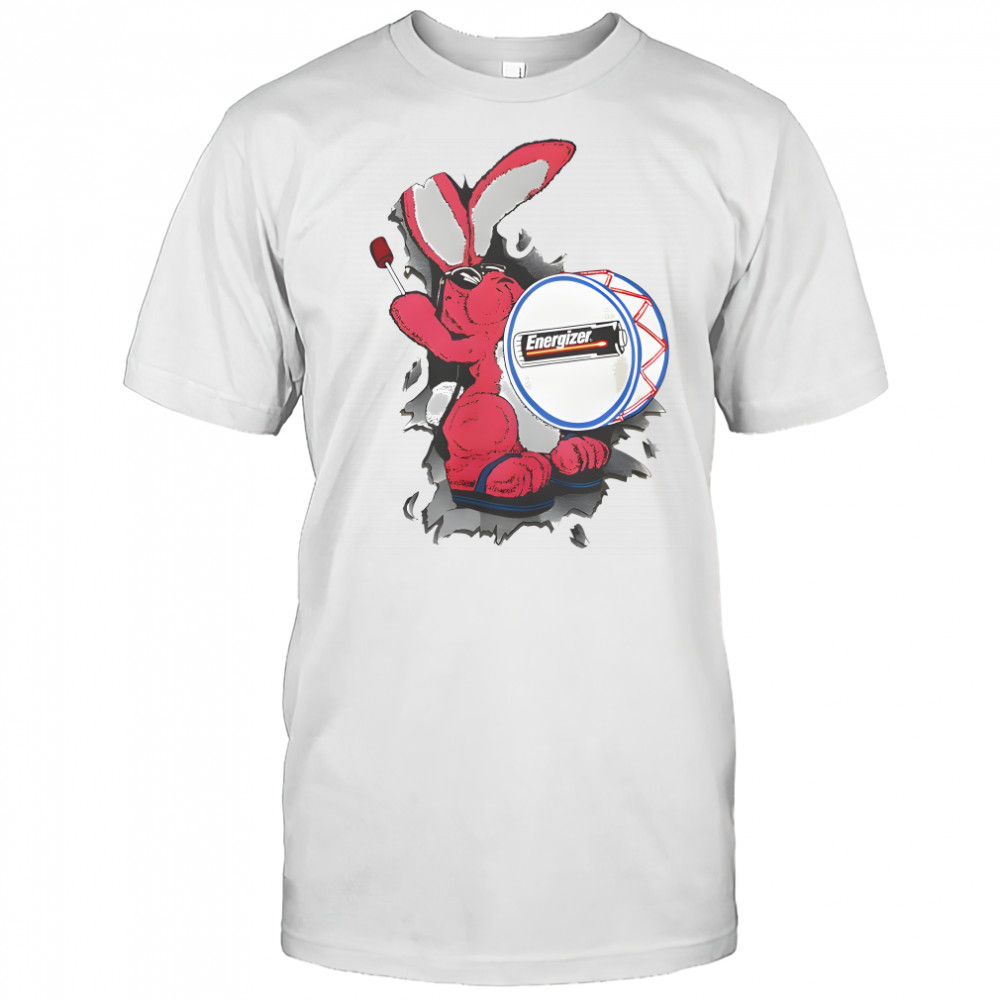 Vintage 90s Energizer Bunny Battery shirt