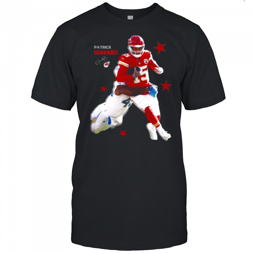 Vintage Patrick Mahomes Kansas City Chiefs Graphic T Shirt