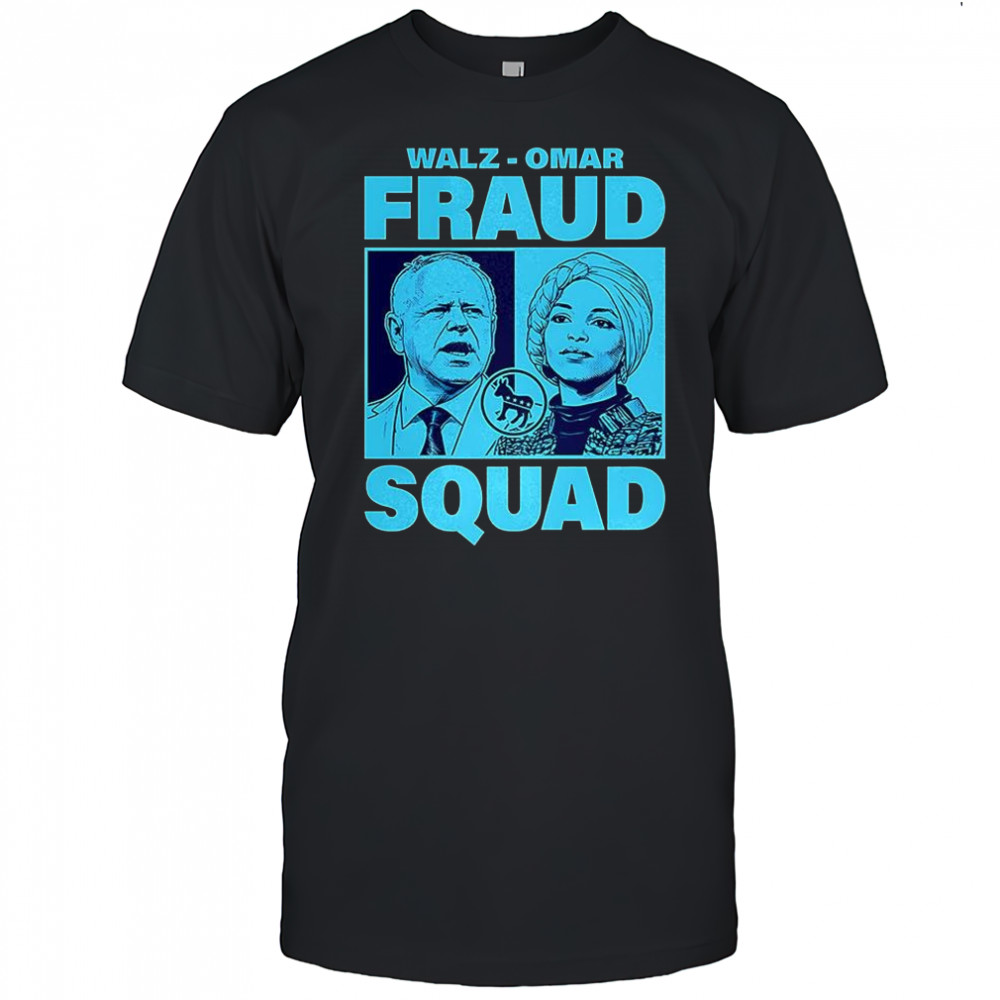 Walz-Omar Fraud Squad shirt