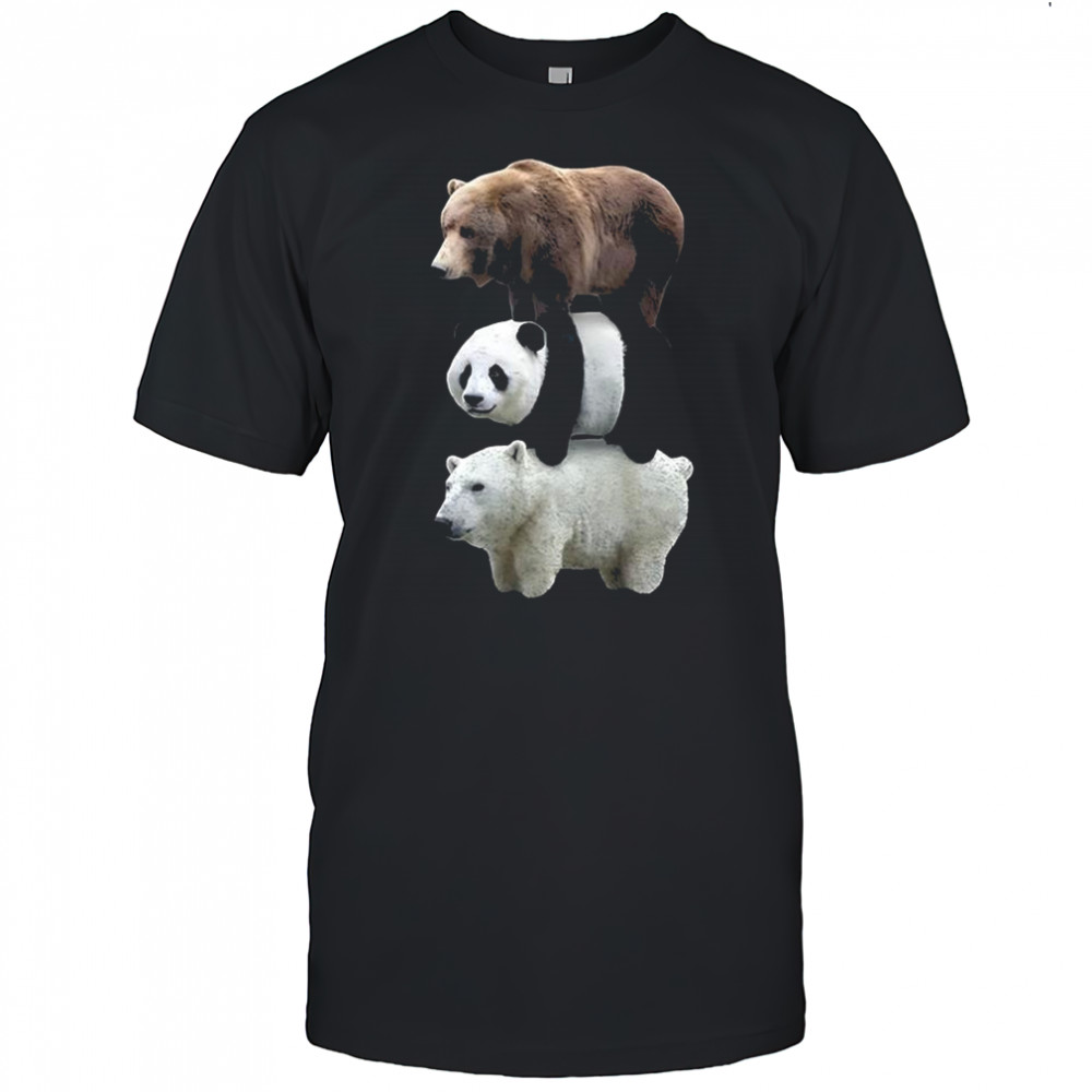 We Bears Realistic stacked bears shirt