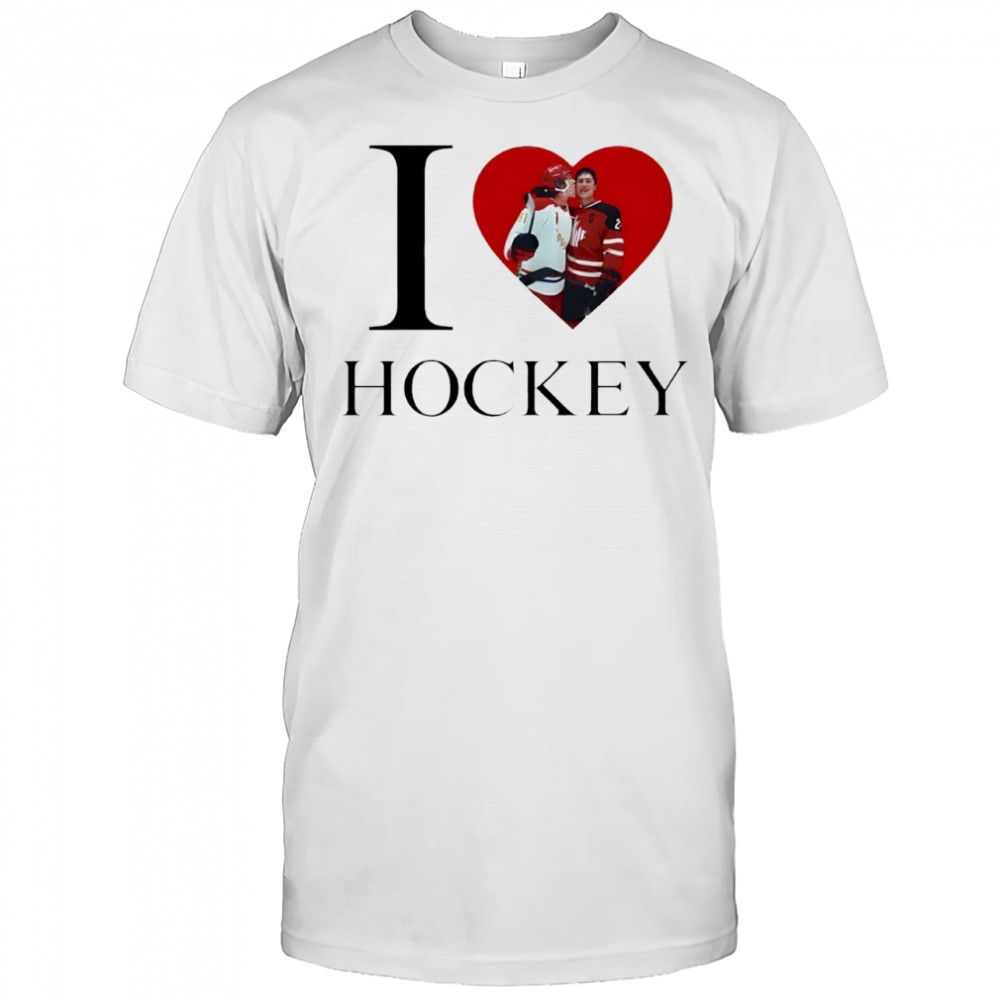 Williams & Storrie I love Hockey shirt