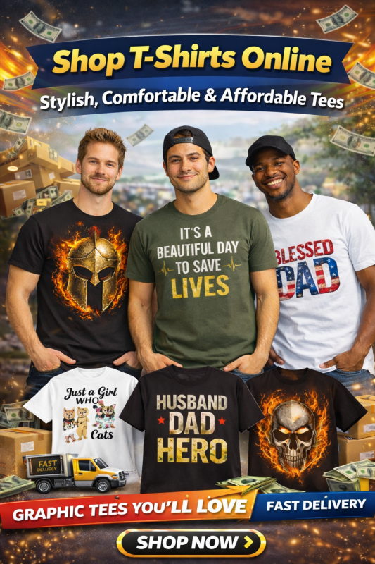 T shirts online trendy fashion collection