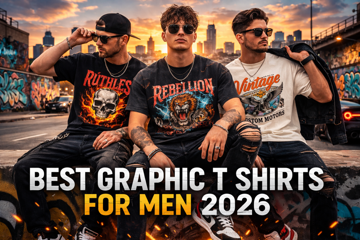 best graphic t shirts for men streetwear style