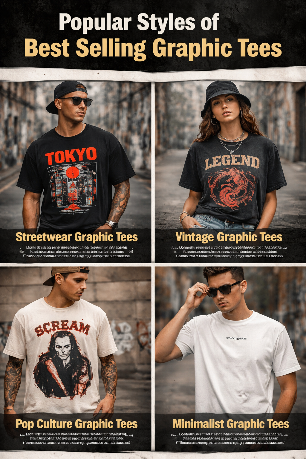 best selling graphic tees trends and designs
