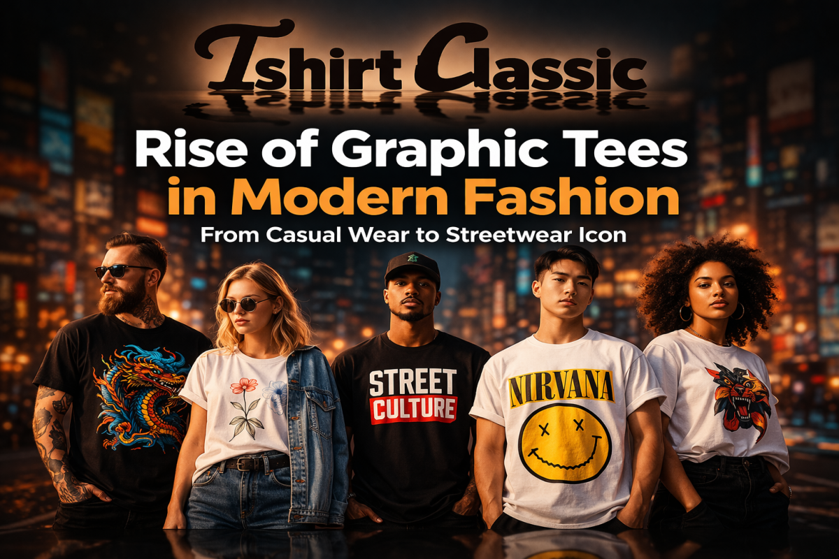 rise of graphic tees in modern fashion streetwear style