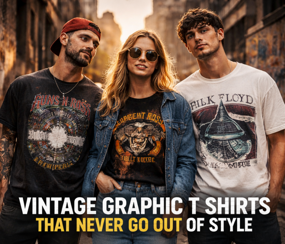 vintage graphic t shirts retro style