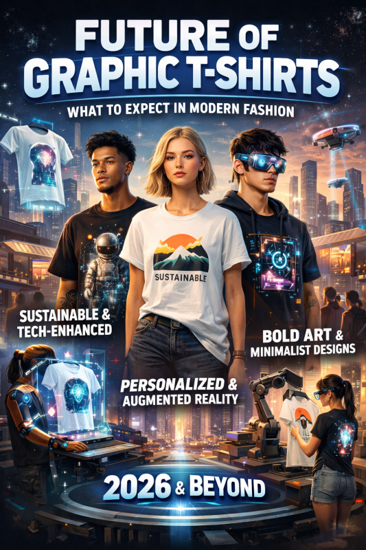 future of graphic T-shirts modern streetwear style