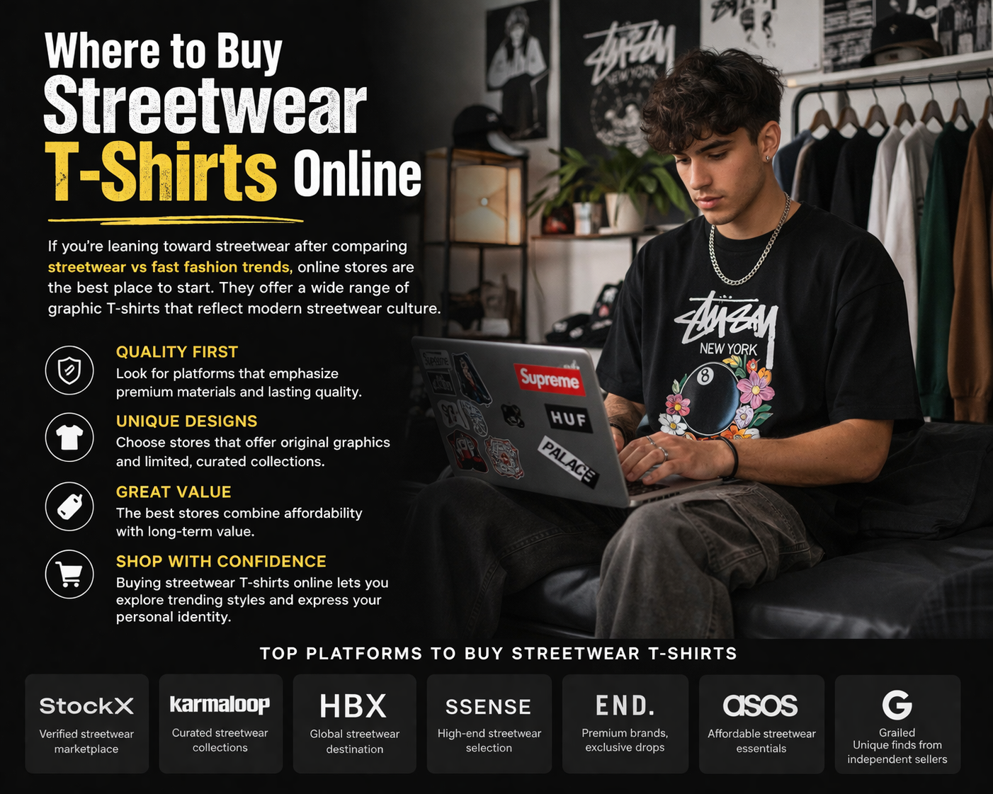 streetwear T-shirts collection online