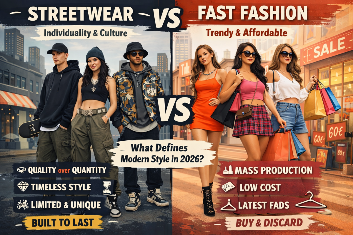 streetwear vs fast fashion trends style comparison