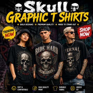 Skull Graphic T Shirts