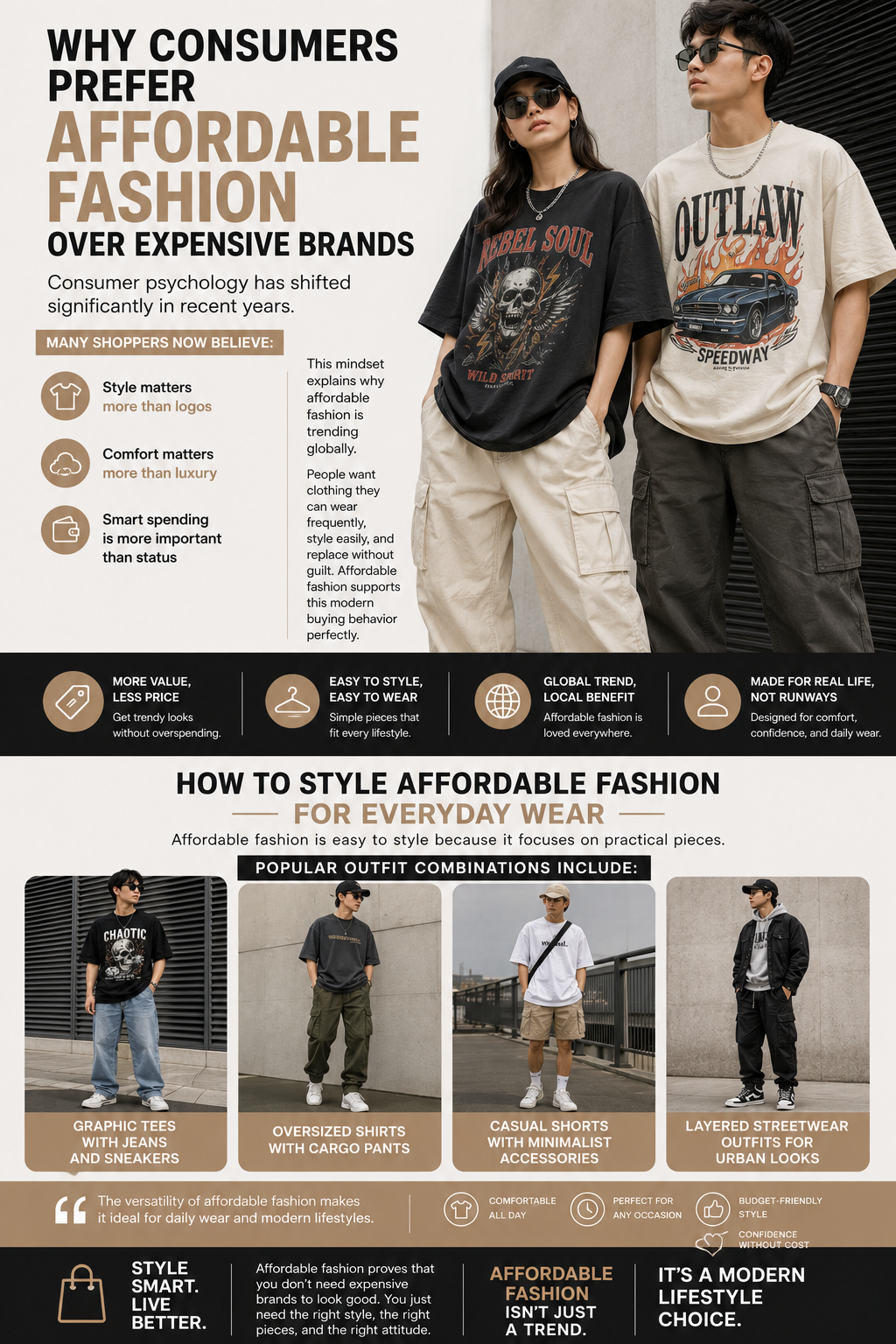 affordable fashion outfit ideas casual style