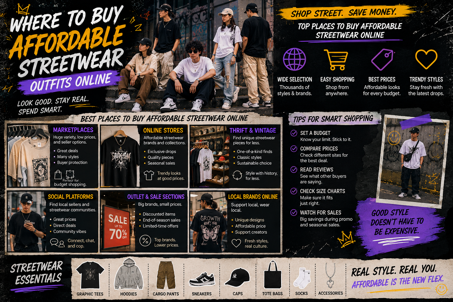 affordable streetwear online collection