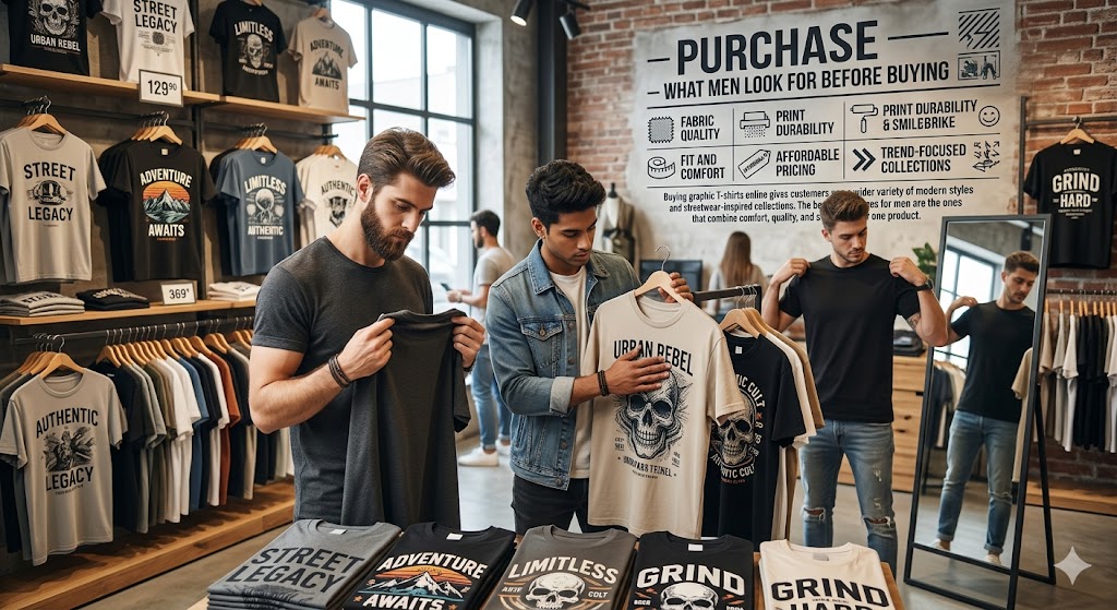 best graphic tees for men online collection