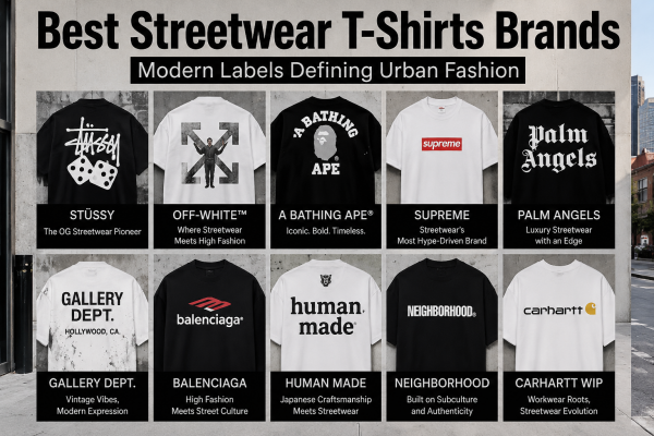 best streetwear T-shirts brands urban fashion